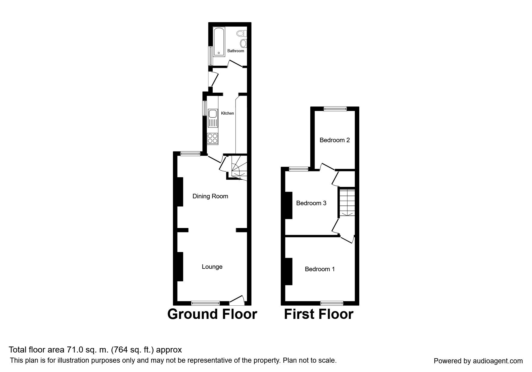 3 Bedrooms Terraced house for sale in Derby Street, Burton-On-Trent DE14