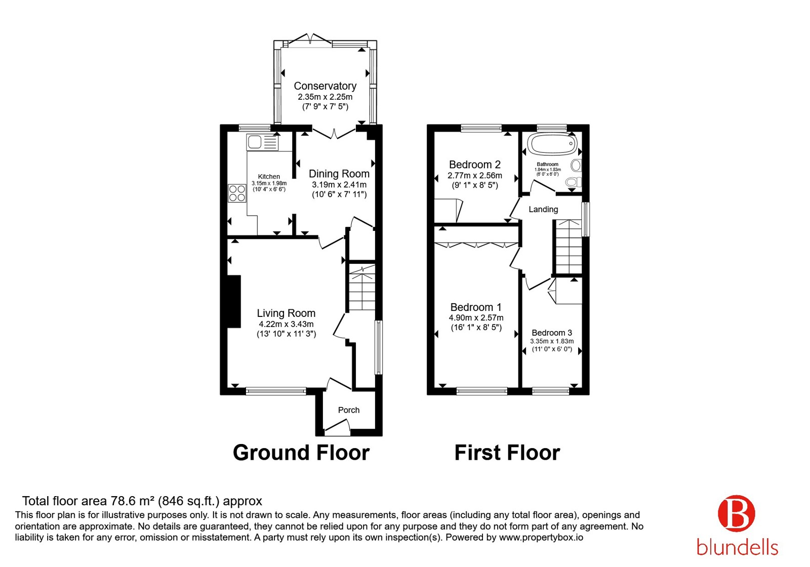 60, School Lane, Sheffield floorplan