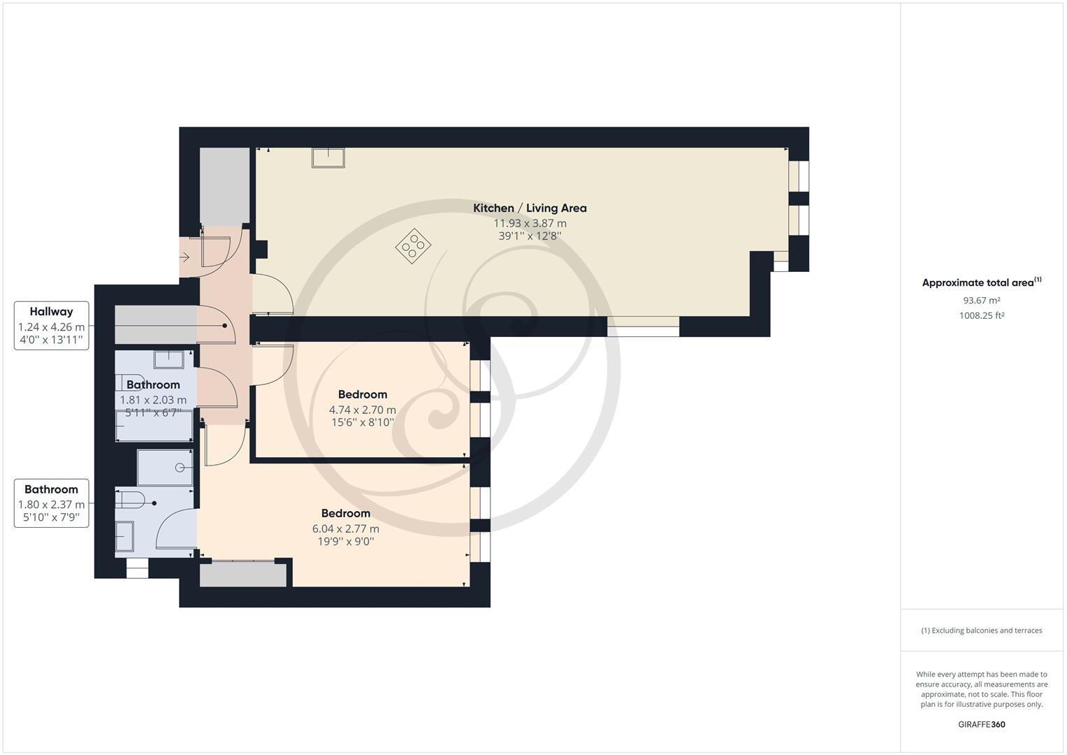 Sandmoor Avenue, Alwoodley, Leeds LS17, 2 bedroom flat for sale