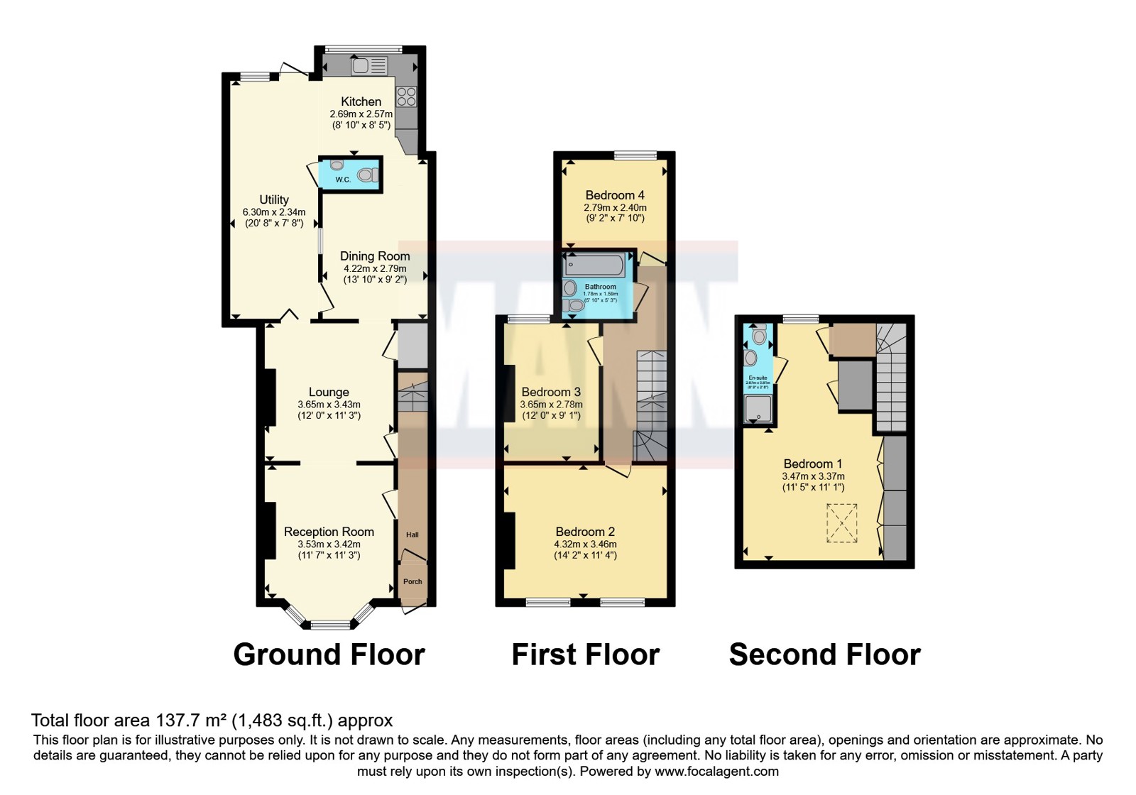 51, Addiscombe Court Road, Croydon floorplan