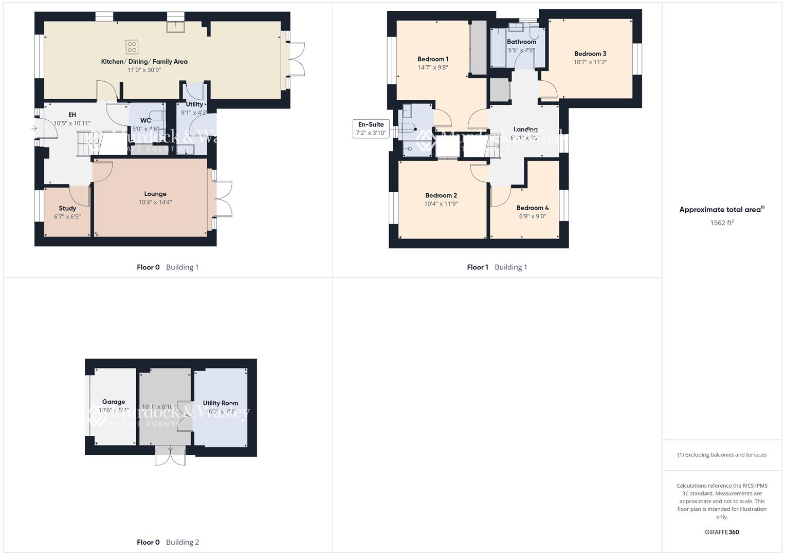 7, Horsefair Close, Newent floorplan