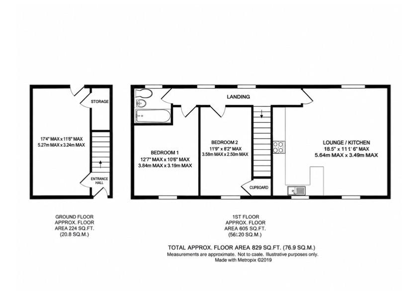 96, Riverbrook Road, Altrincham floorplan
