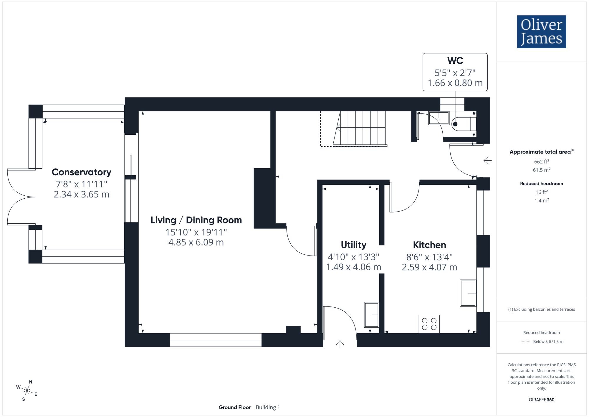 3 Church Way, Huntingdon floorplan