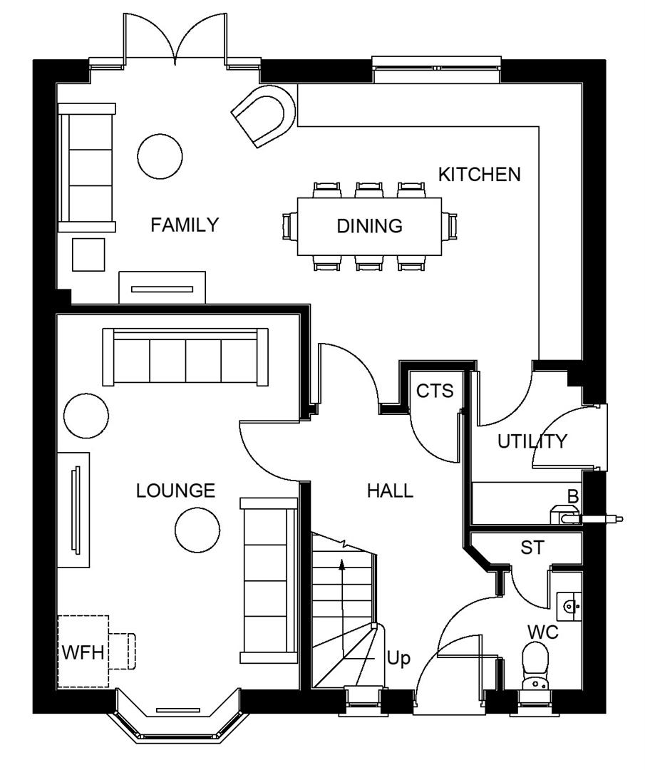 Plot 76, Kirkdale, Niveus Walk, Shaftesbury floorplan