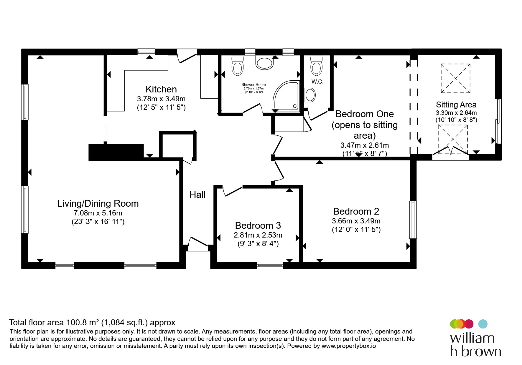 Seafield Road, Harwich floorplan
