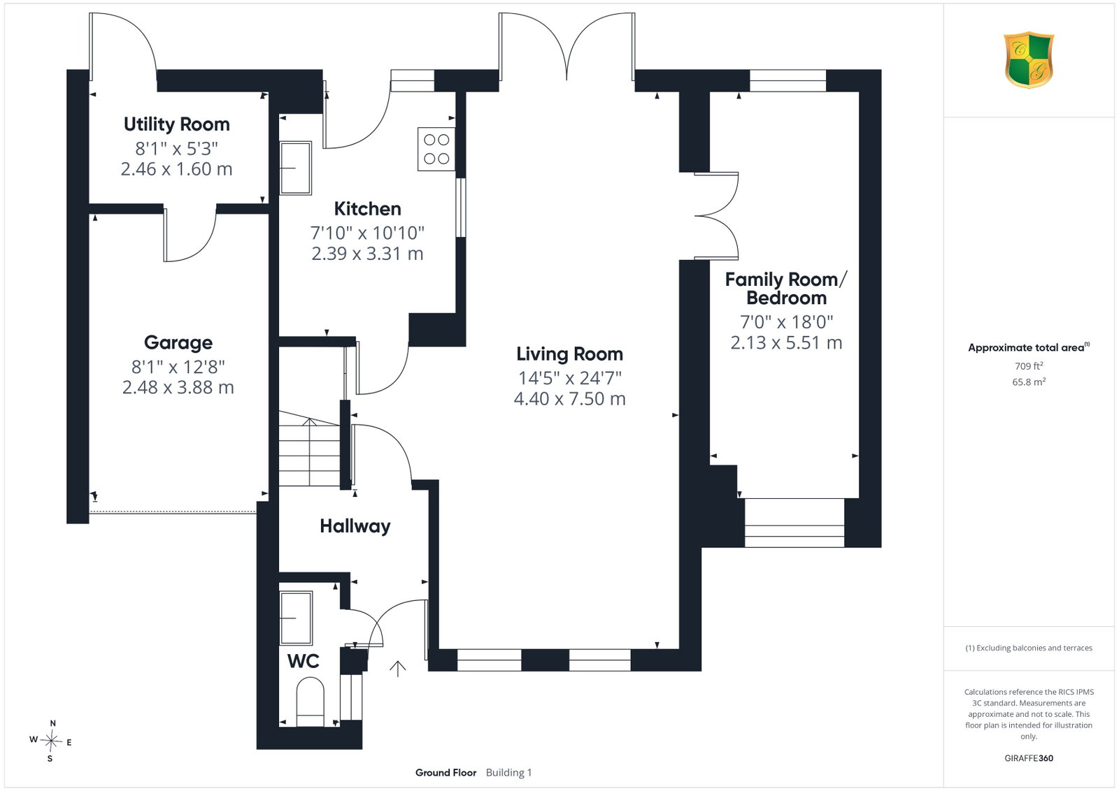 85, Shelley Drive, Horsham floorplan