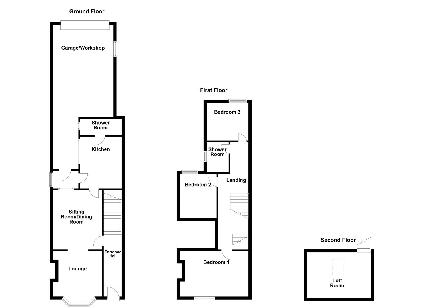 88, Wakefield Road, Pontefract floorplan