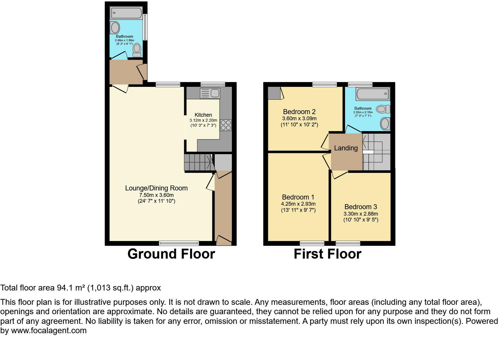 22, Brunner Avenue, Shirebrook floorplan