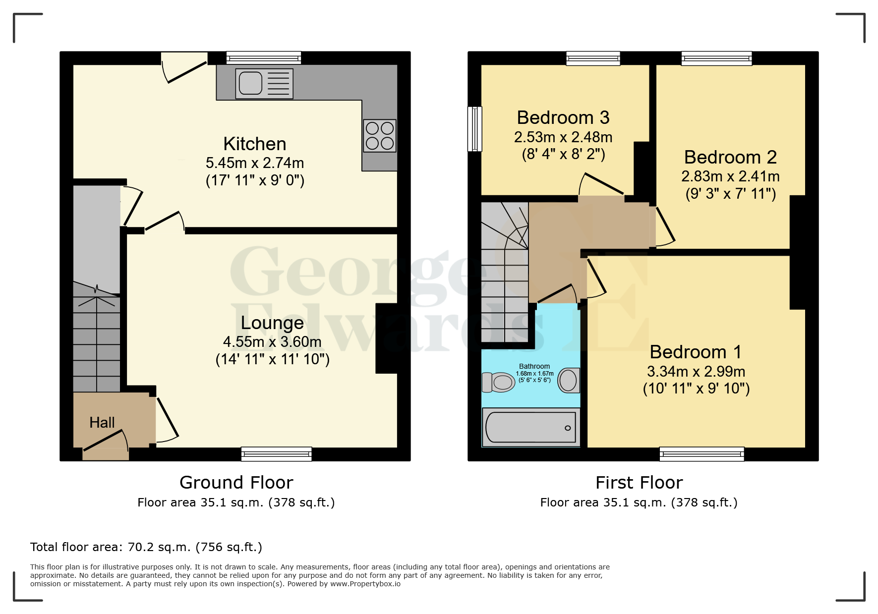 8, School Street, SWADLINCOTE floorplan