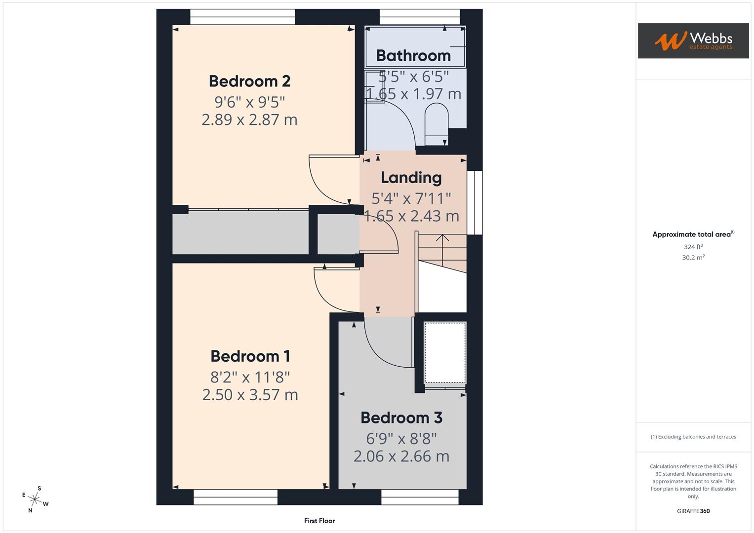33, Bower Lane, Rugeley floorplan
