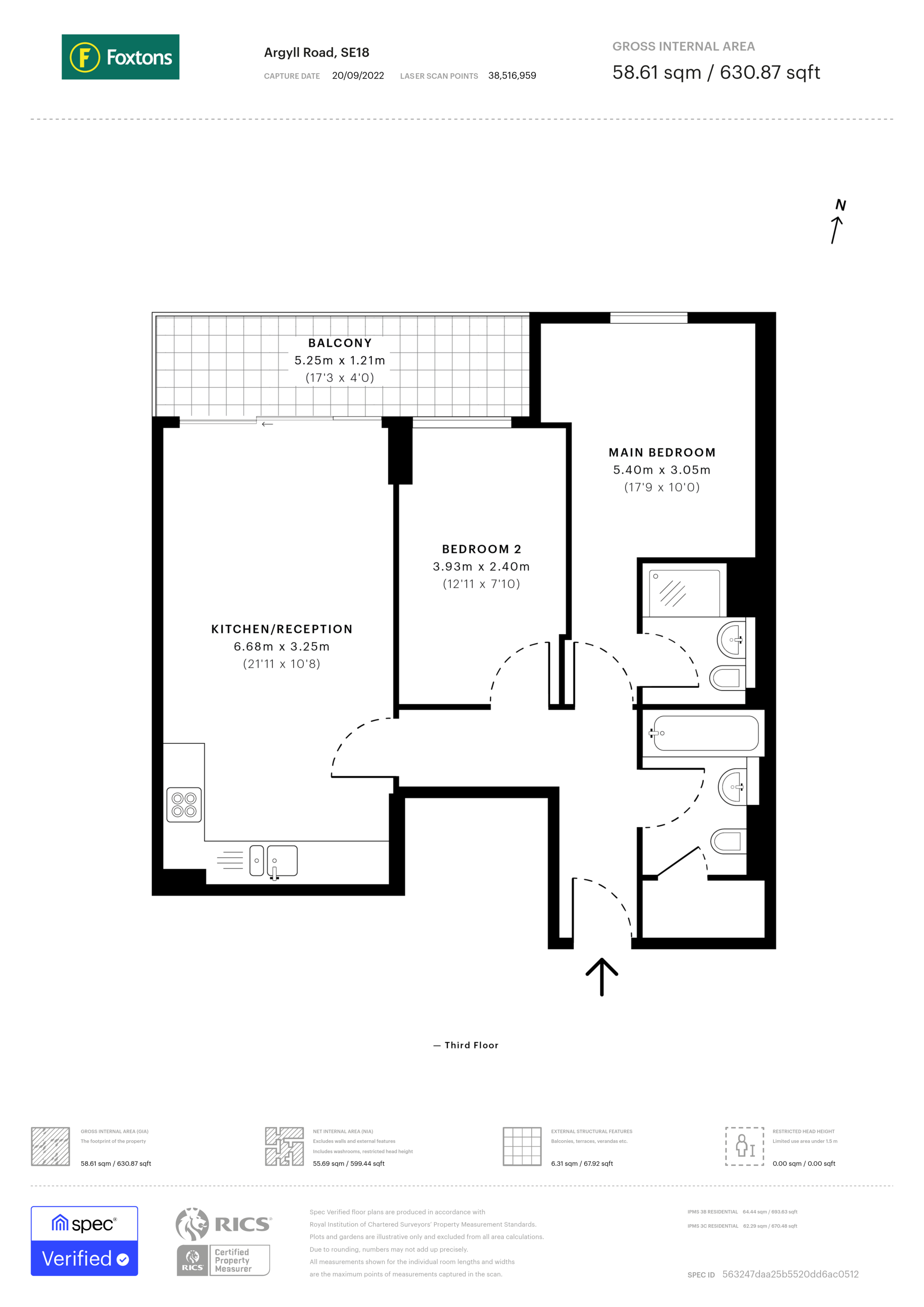 Building 50, Argyll Road, Woolwich floorplan
