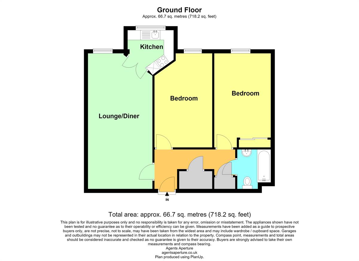 23 Richmond Court, Richmond Street, Herne Bay floorplan