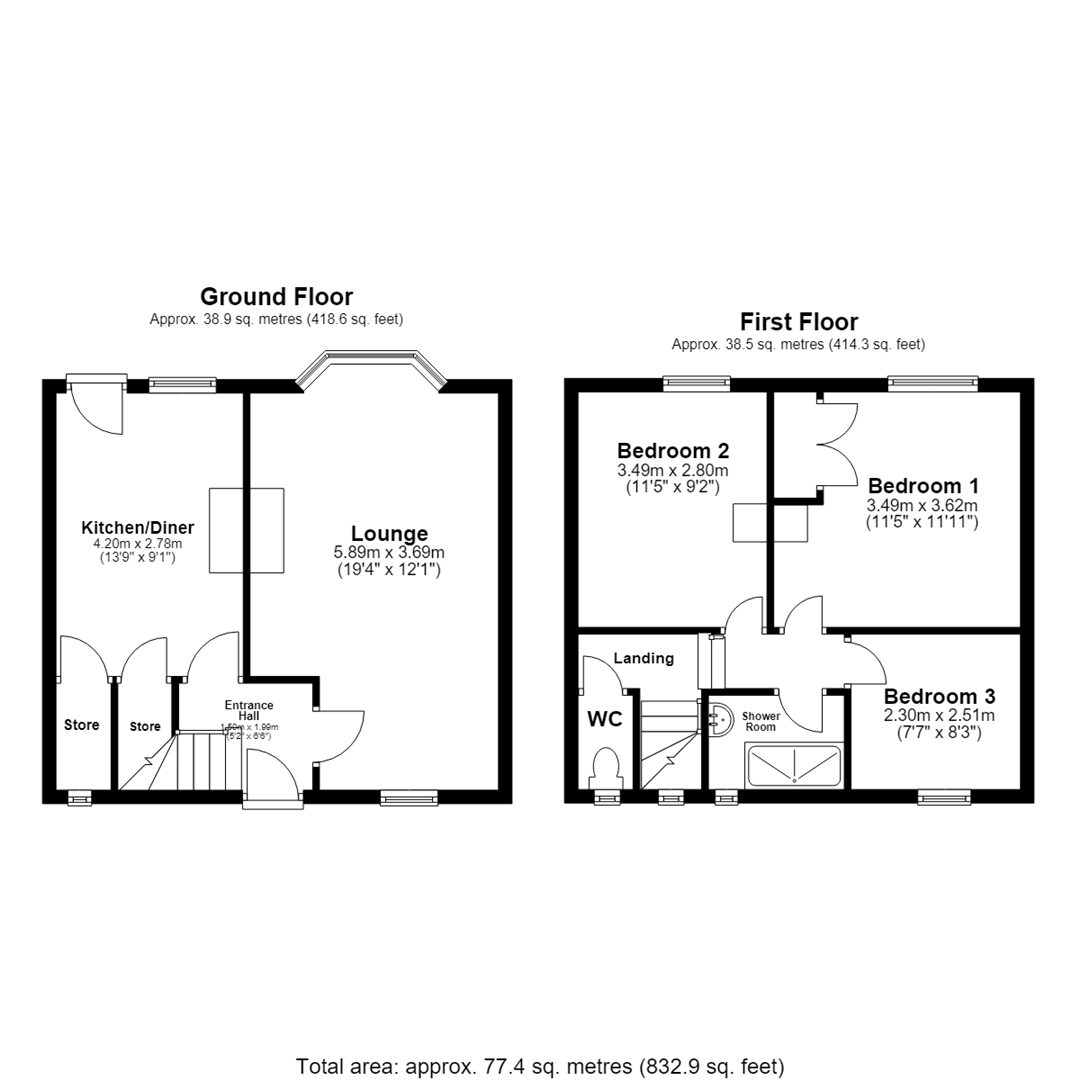 31, Garden Village, Leeds floorplan