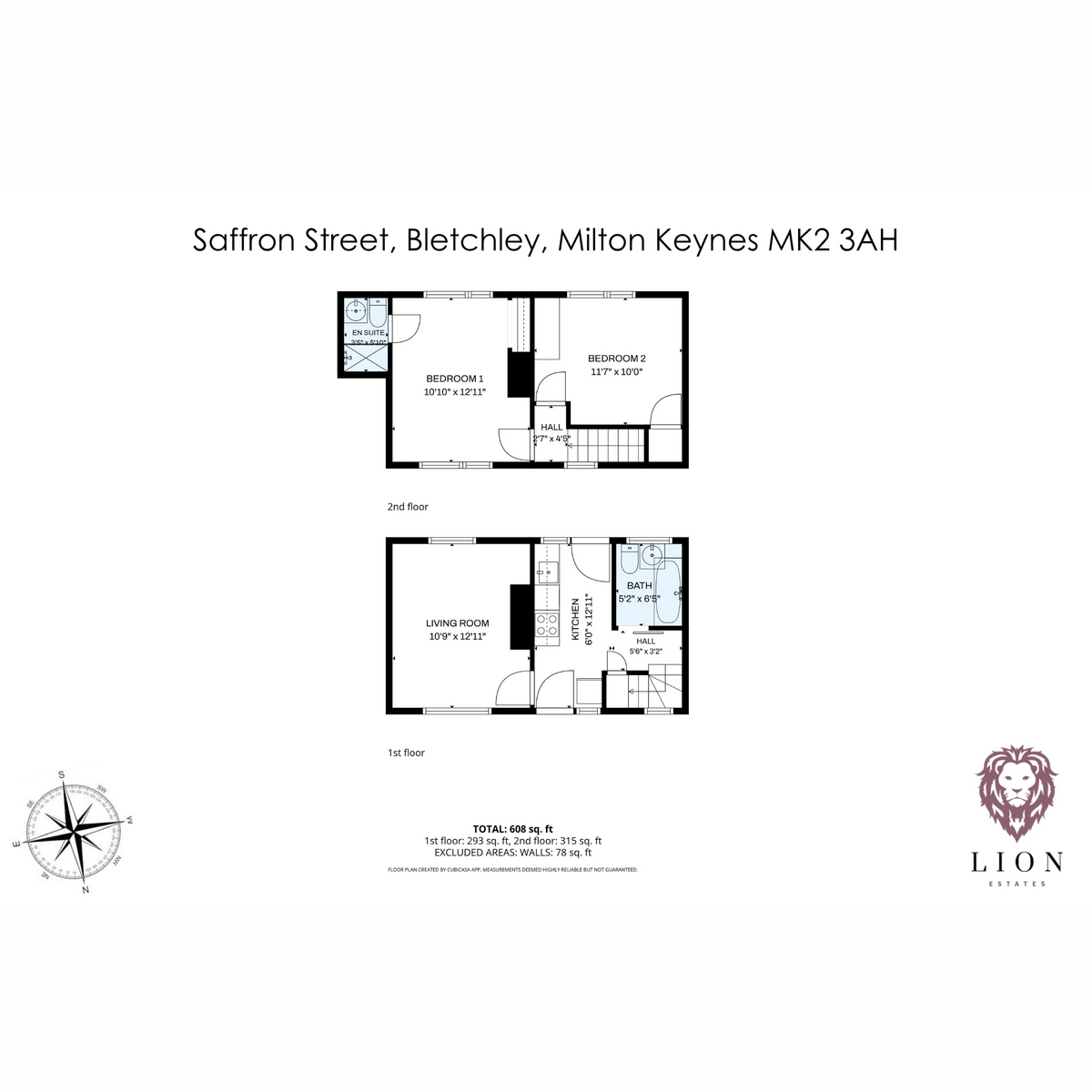 33, Saffron Street, Milton Keynes floorplan