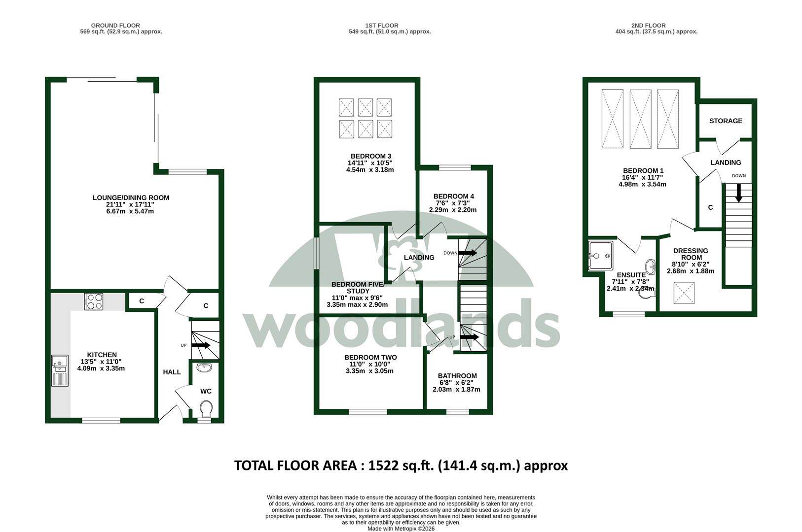 1, Daws Place, Redhill floorplan