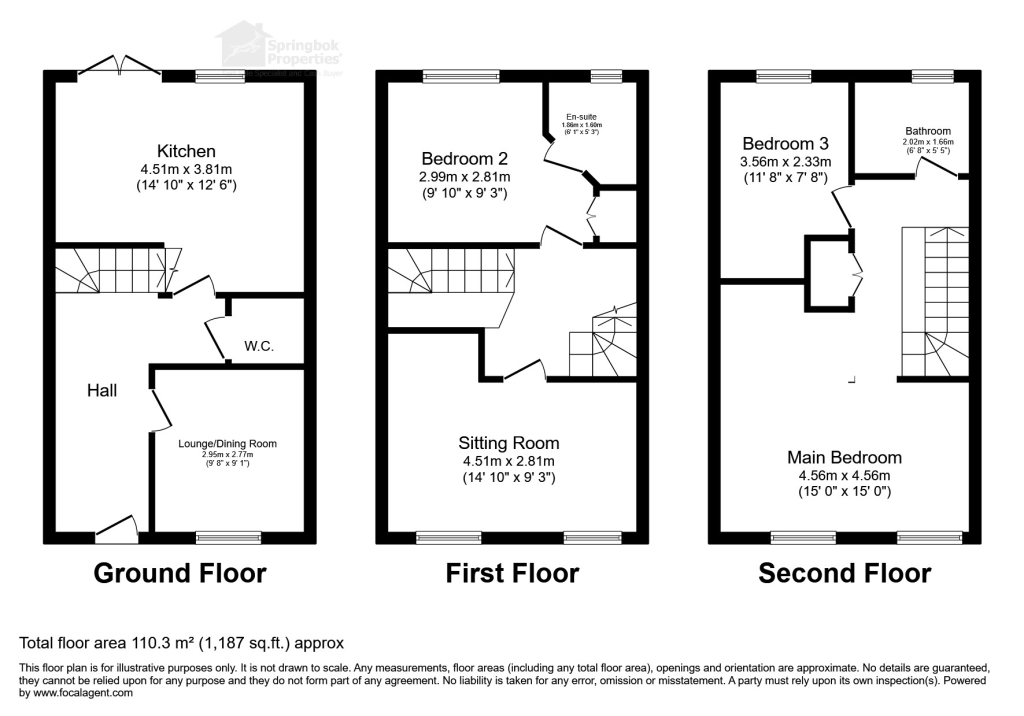 8, Kent Avenue, Weston-super-mare floorplan