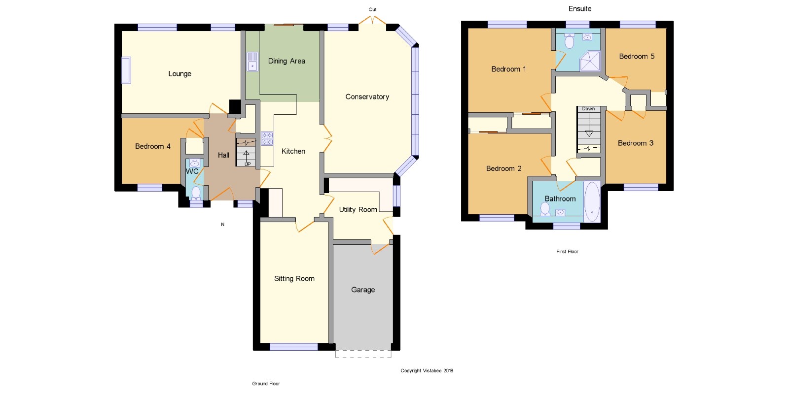 5 Bedrooms Detached house for sale in Turnhill Drive, Erskine, Renfrewshire PA8