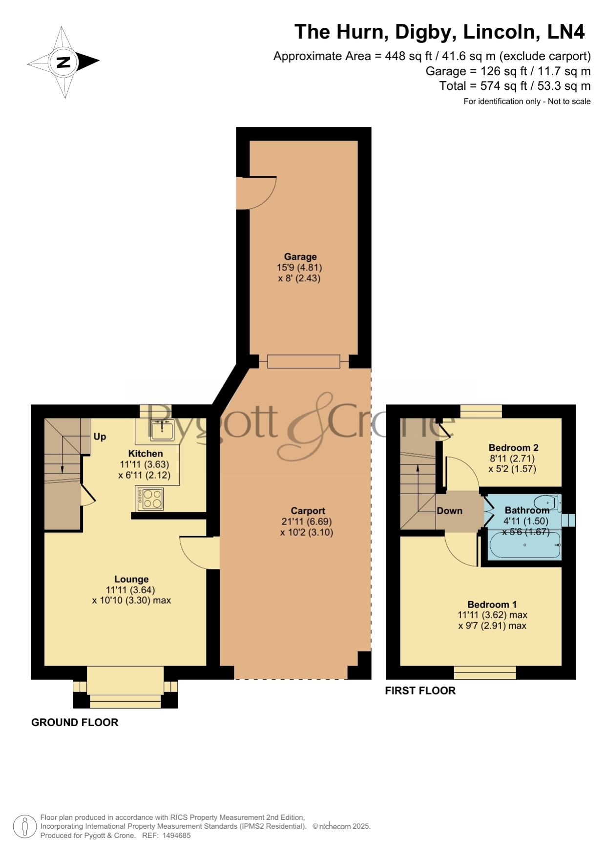 21, The Hurn, Lincoln floorplan