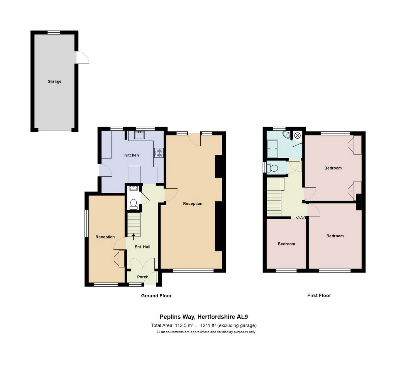 3 Bedrooms Semi-detached house to rent in Peplins Way, Brookmans Park, Hatfield AL9