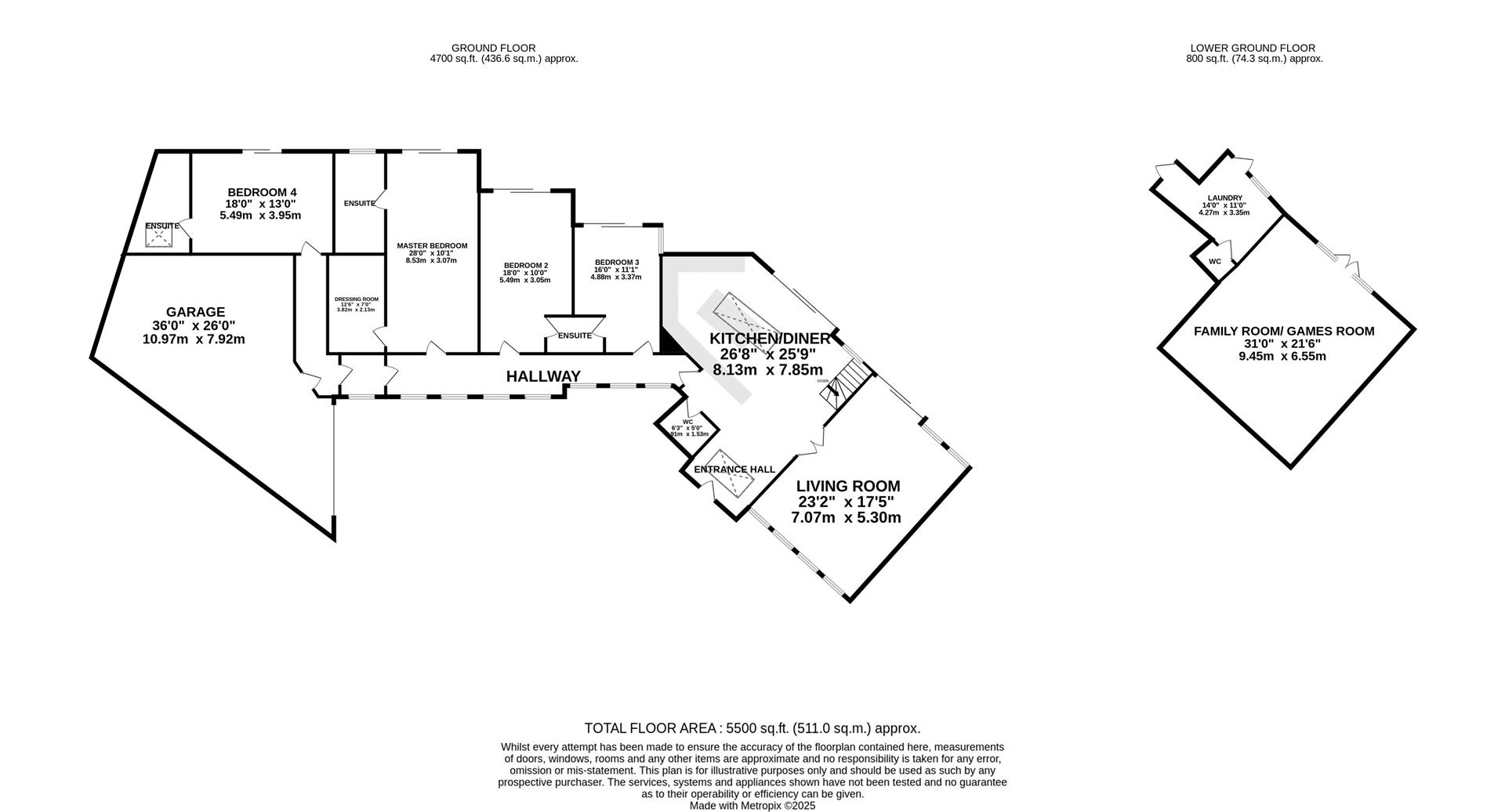 Bay View, Clay Head Road, Isle Of Man floorplan