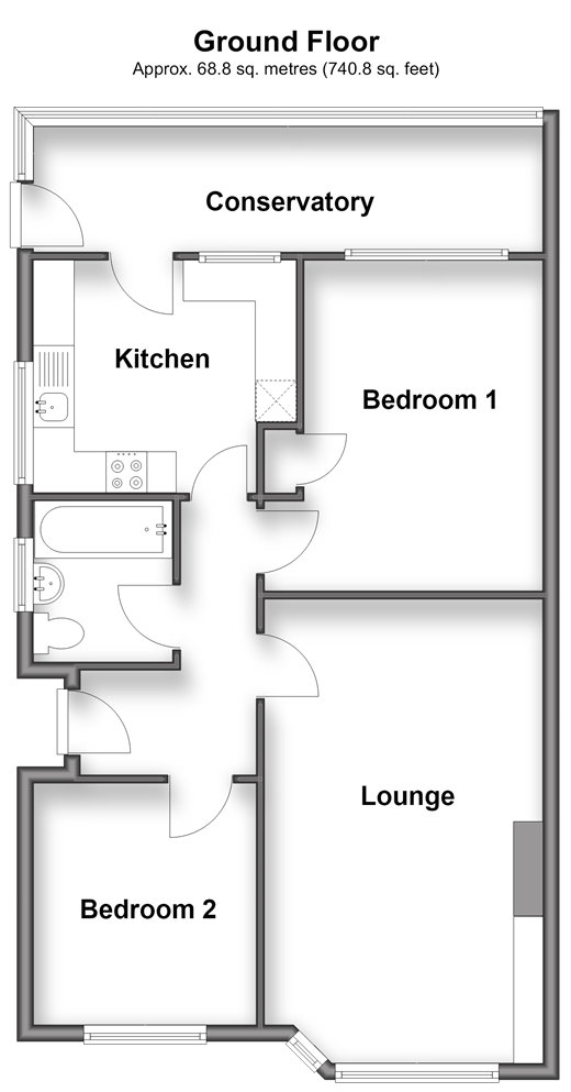 Willow Tree Avenue, Waterlooville floorplan
