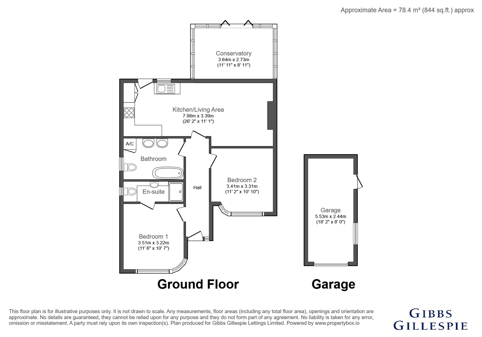 103, St. Georges Drive, Hertfordshire floorplan