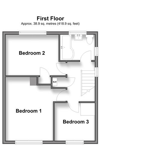 Churchill Avenue Walmer, Deal floorplan