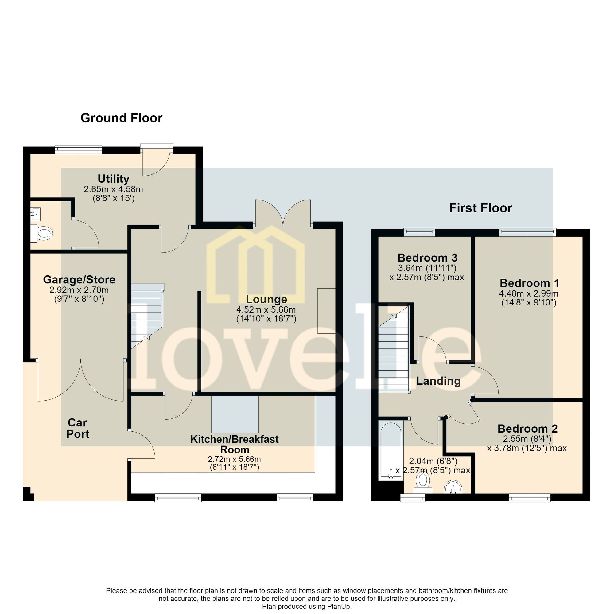 3a Carlton Road, Louth floorplan