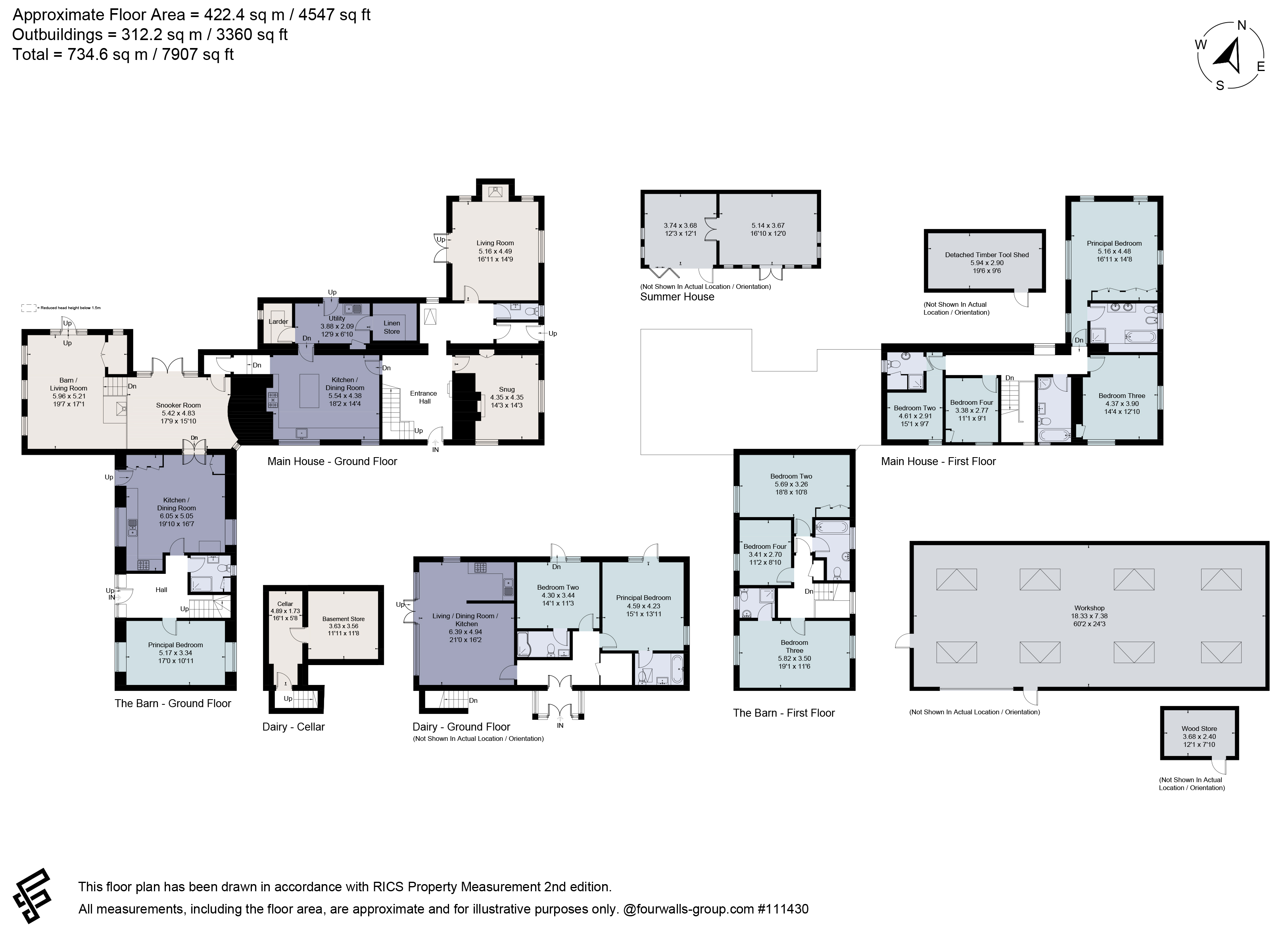 Redyeates,, Cheriton Fitzpaine, Devon floorplan