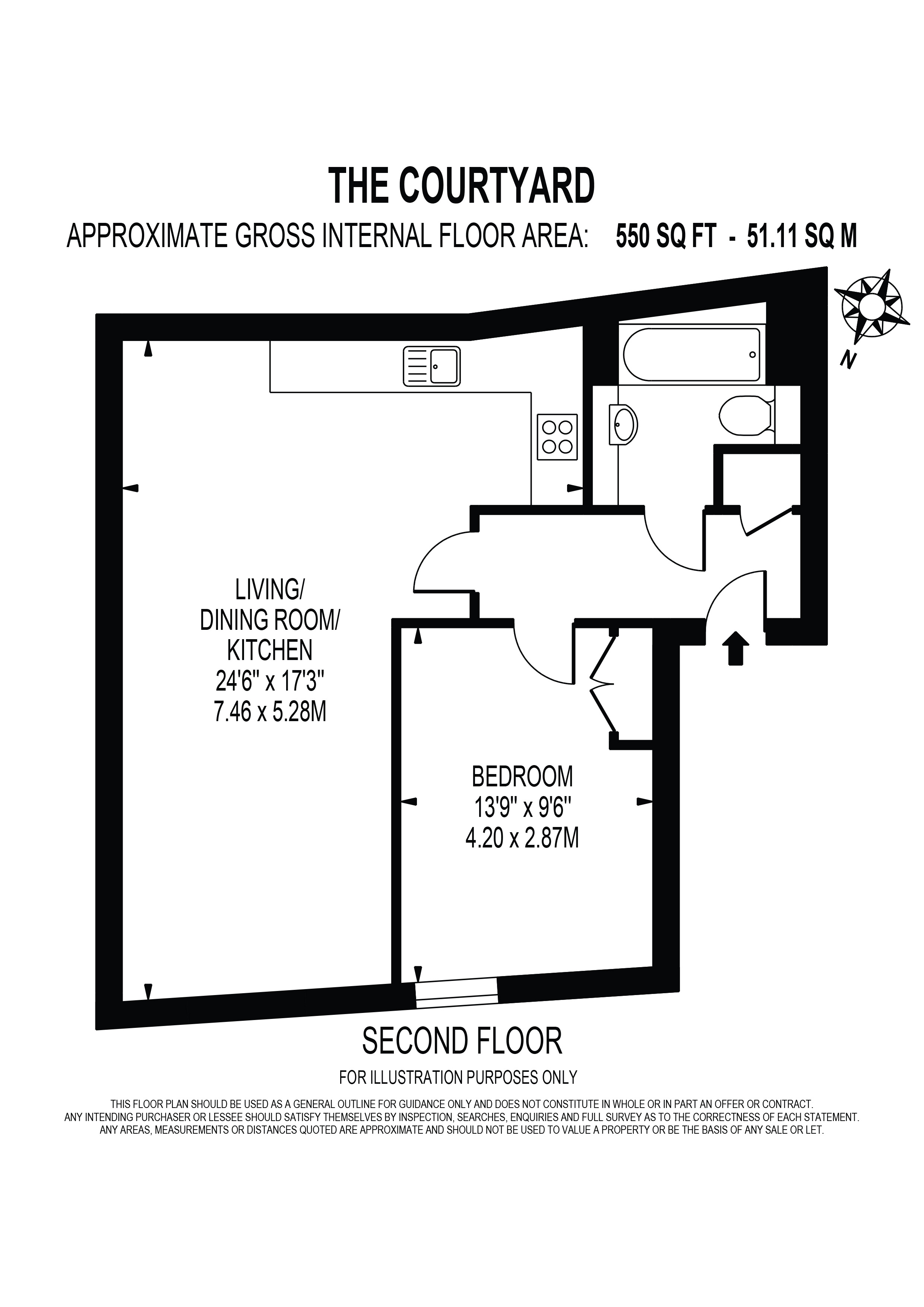 Goswell Road, London floorplan