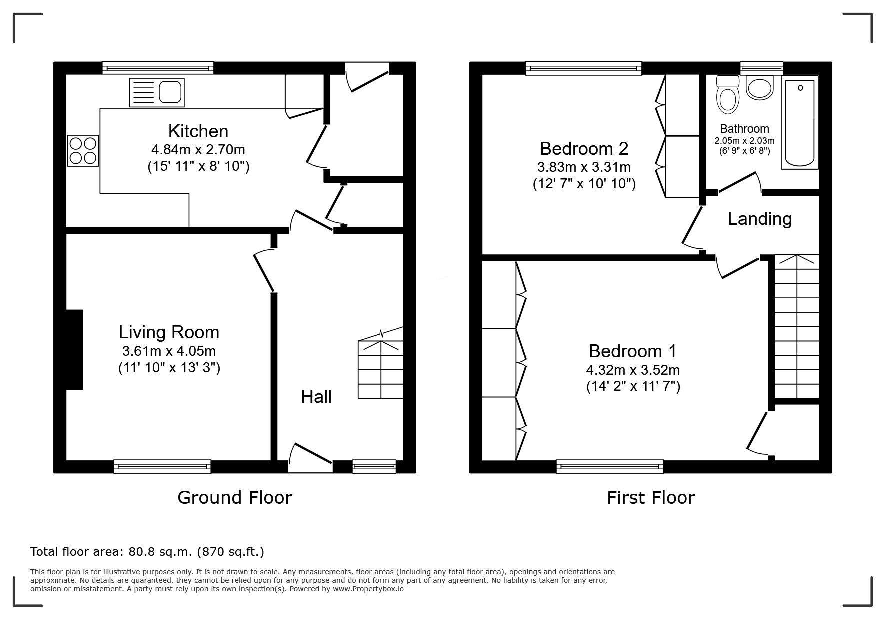24, Sidlaw Crescent, Coupar Angus floorplan