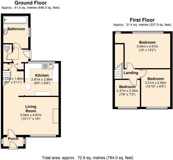 Peterborough Road, Carshalton floorplan