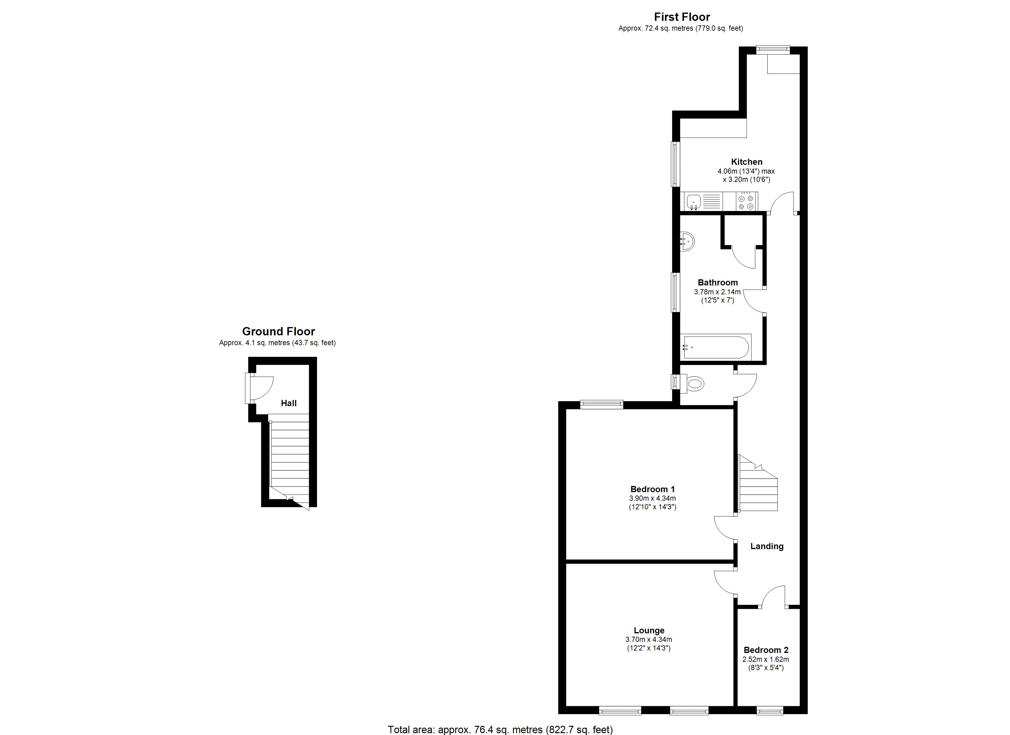 2 Bedrooms Flat to rent in Waterloo Road, Bedford MK40