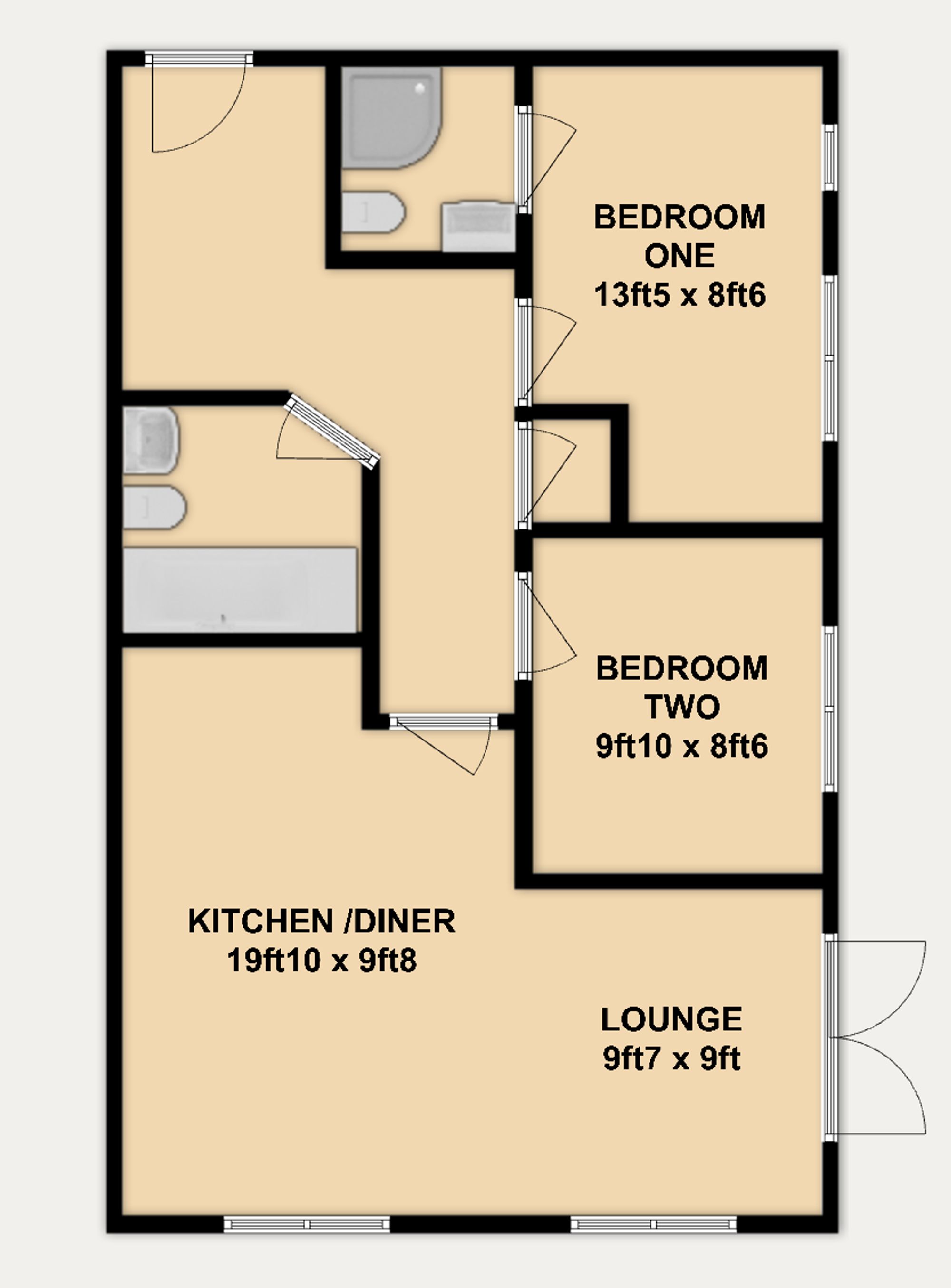 11 Aspen House Aspen Way, Chester floorplan