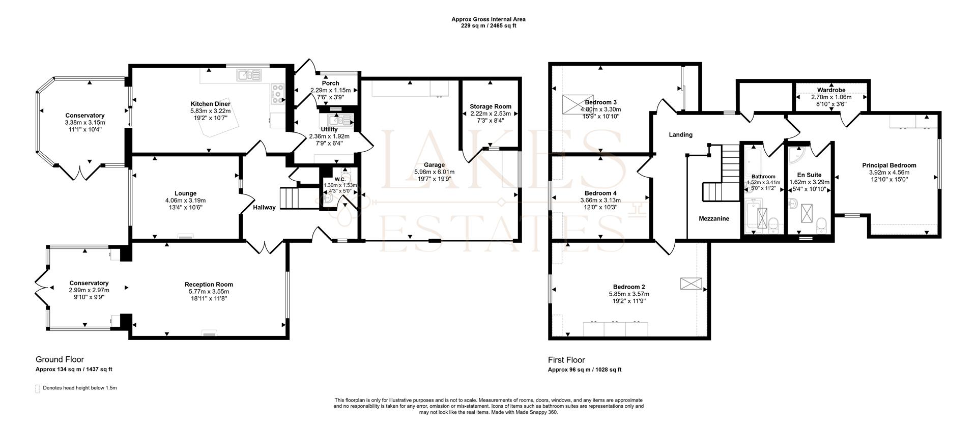 18, Brougham Hall Gardens, Penrith floorplan