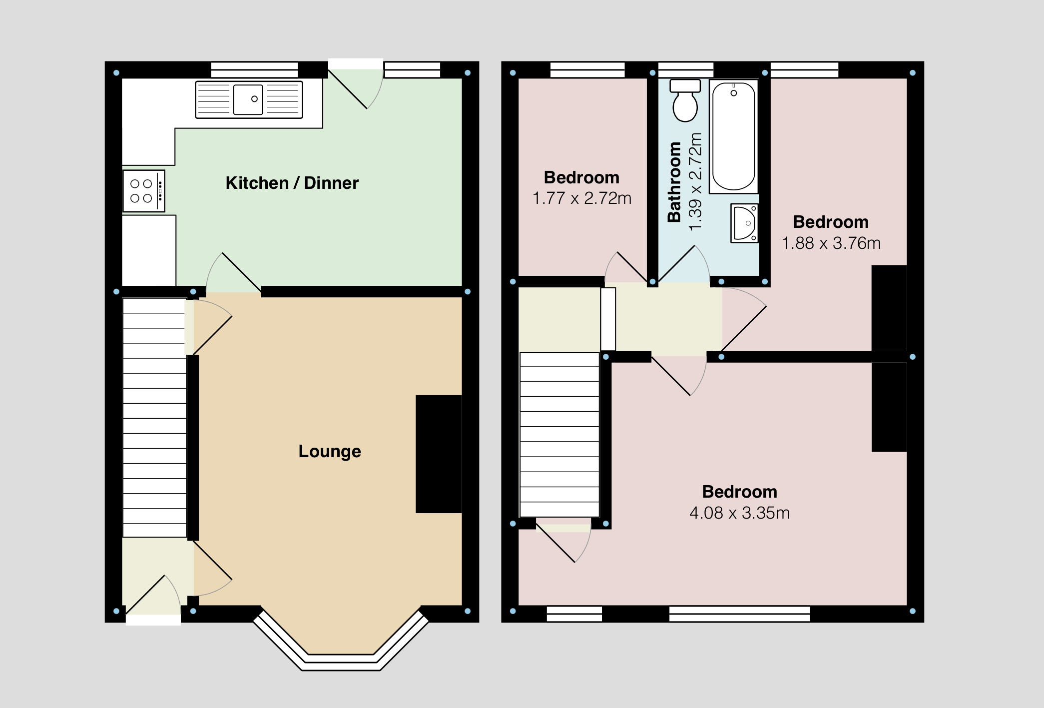 197, Burlington Road, Birmingham floorplan