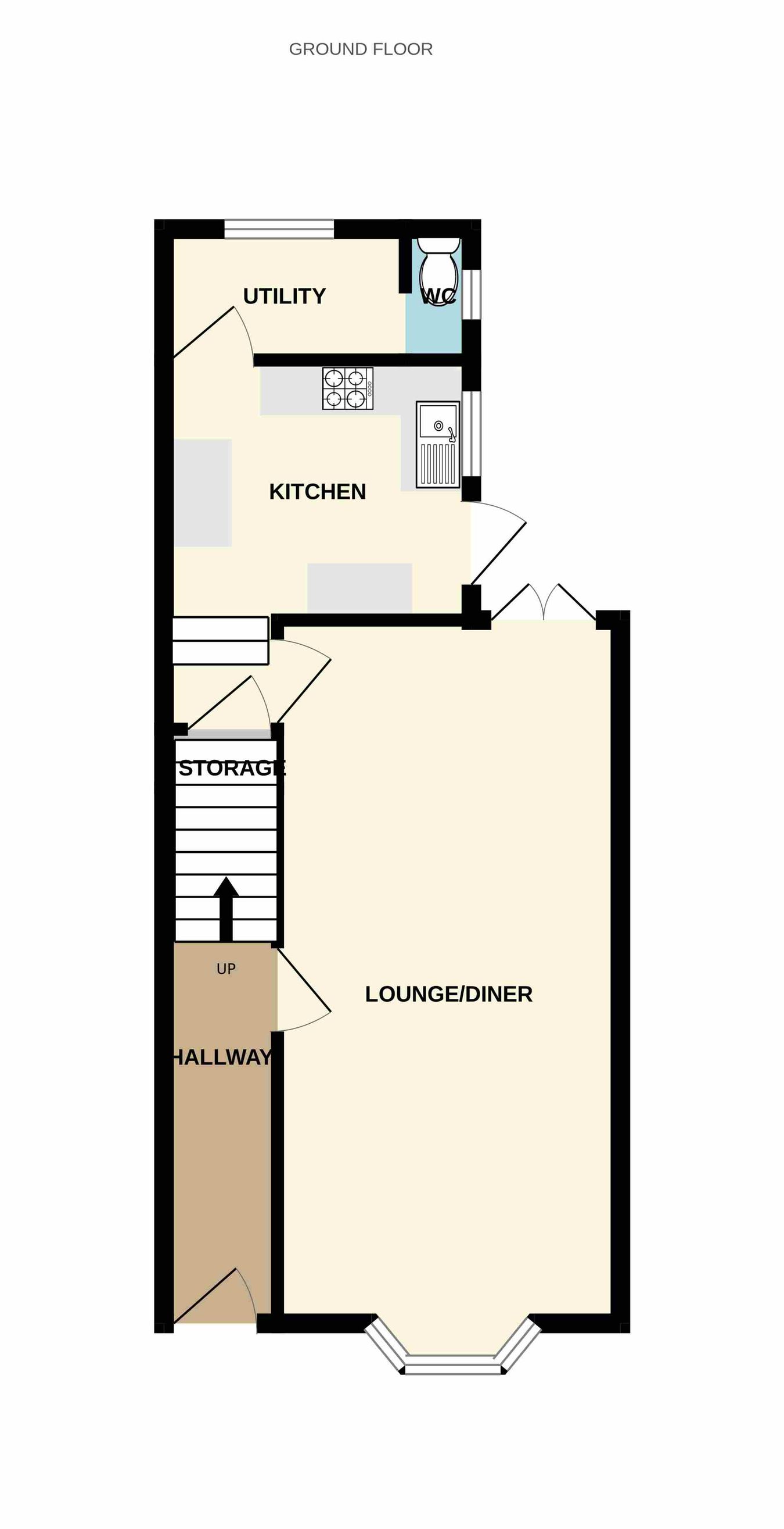 52, St John Street, Bridgend floorplan