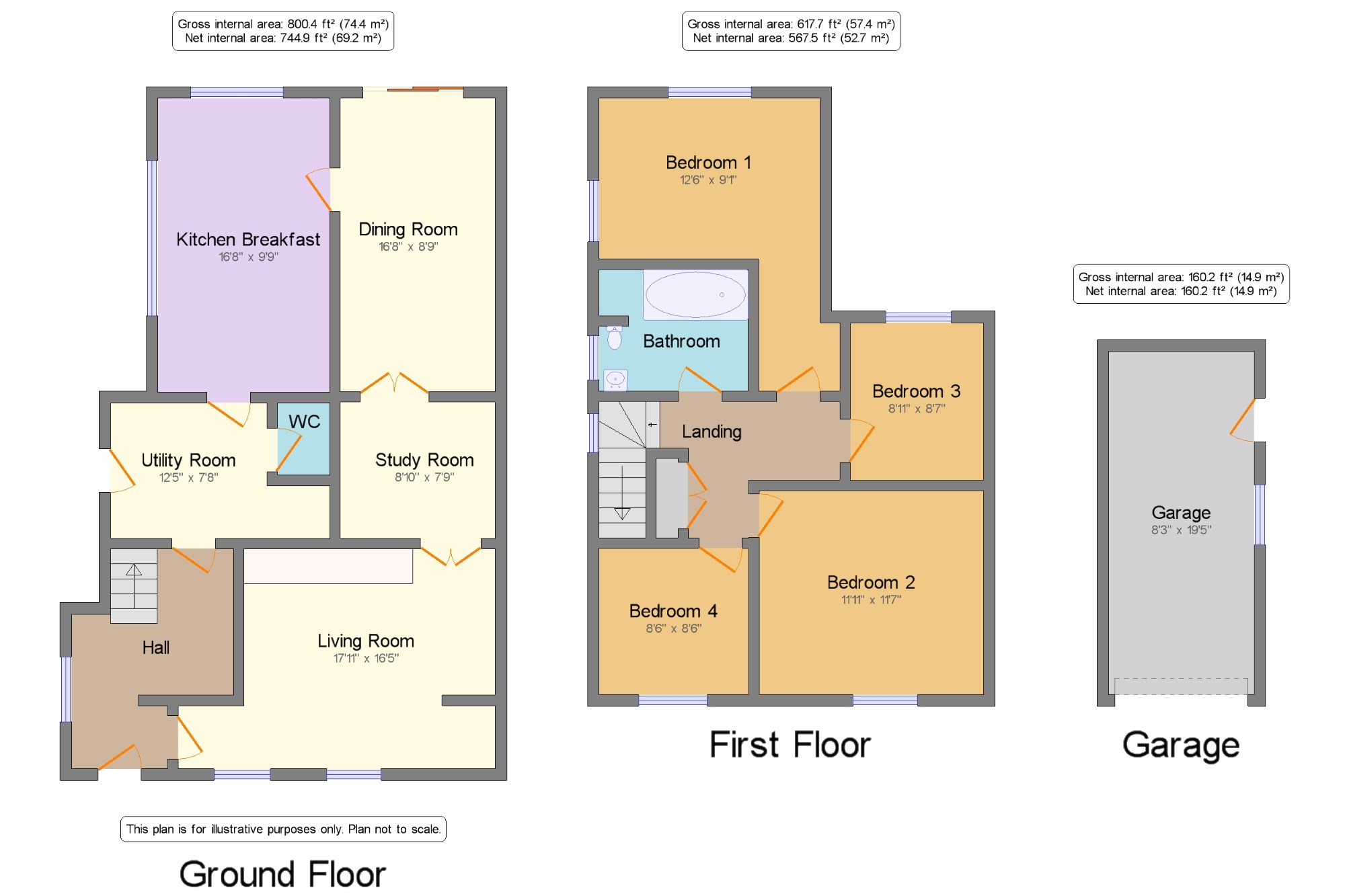 4 Bedrooms Detached house for sale in Great Yeldam, Halstead, Essex CO9