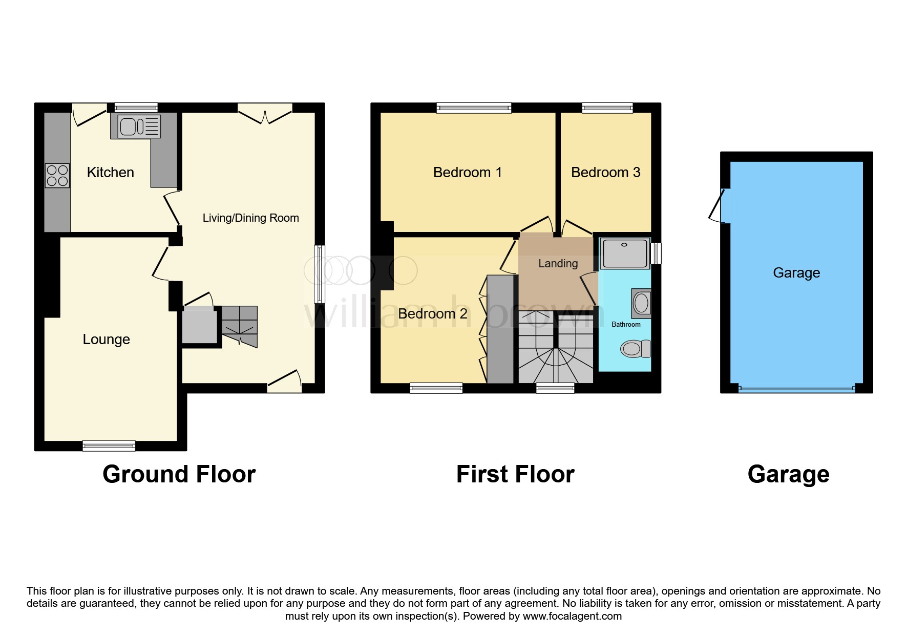 70, High Ash Crescent, Leeds floorplan
