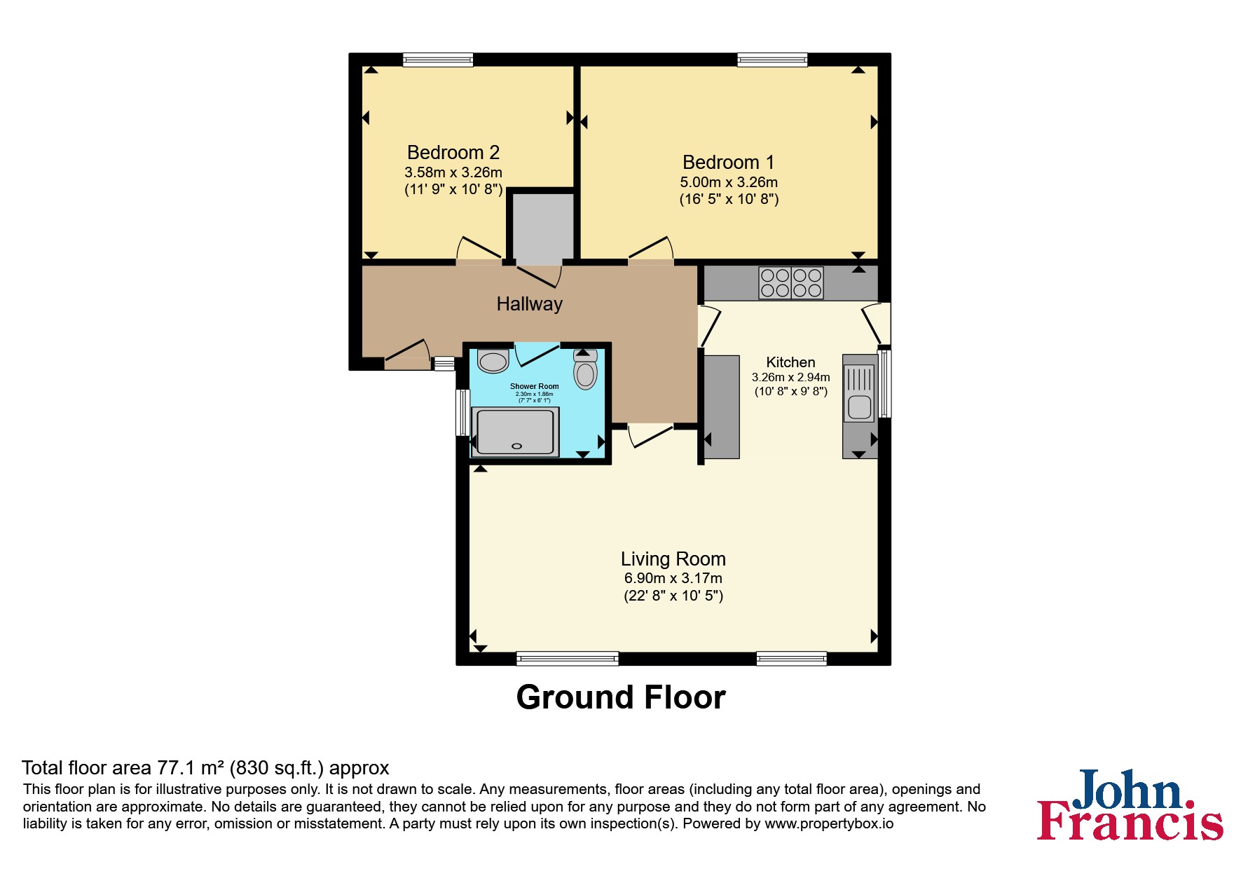9, Bron Y Glyn Estate, Carmarthen floorplan