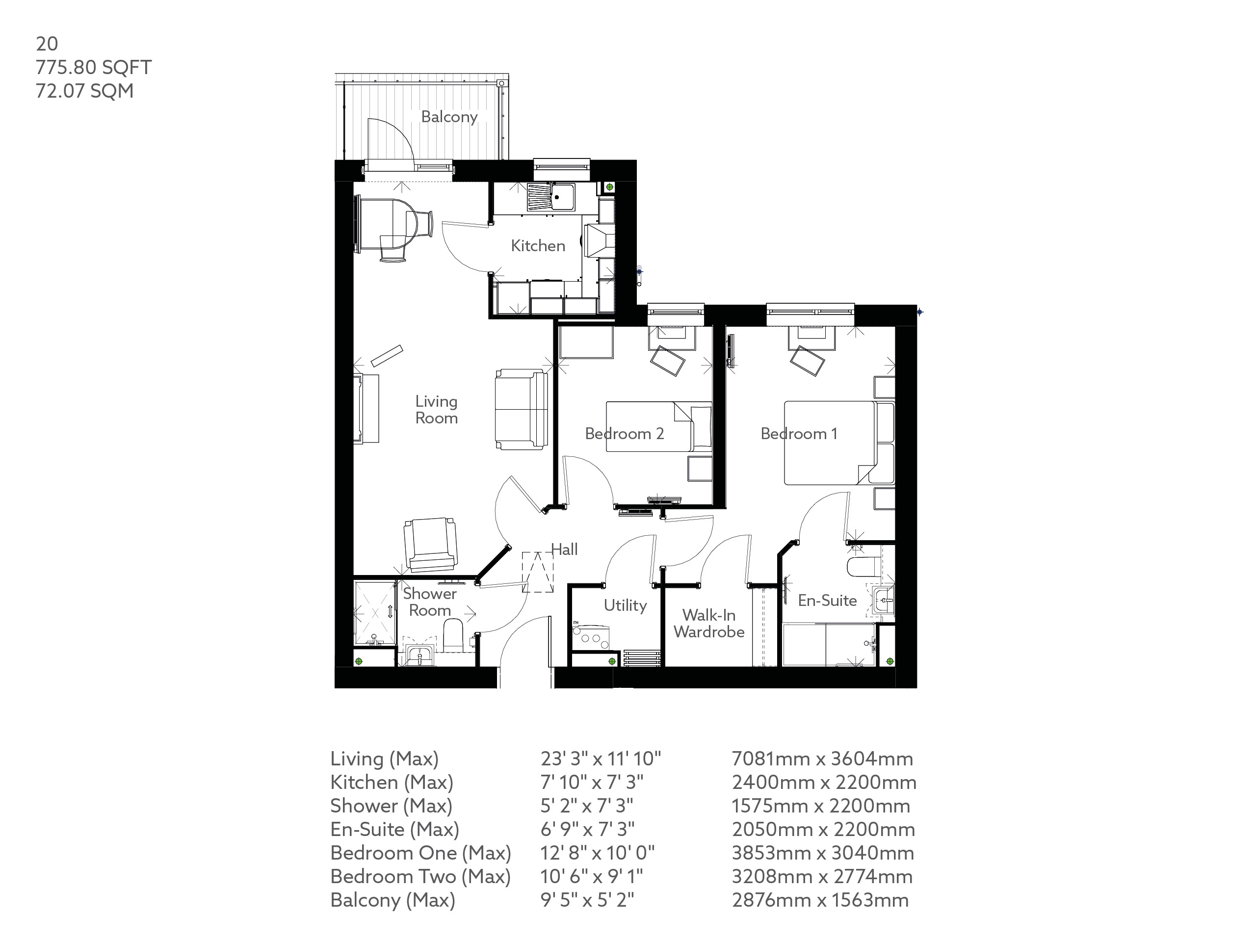 20, Tadley floorplan