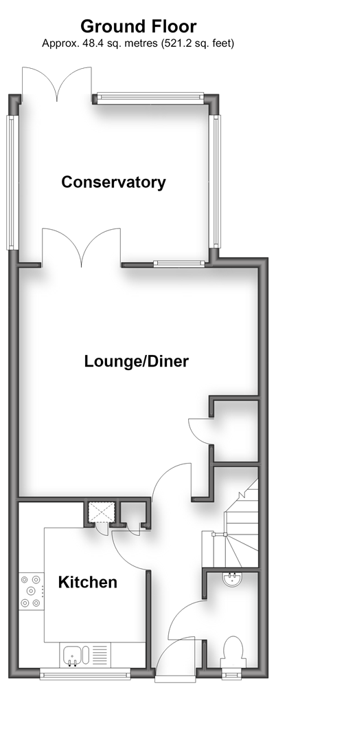 Finch Close, Faversham floorplan