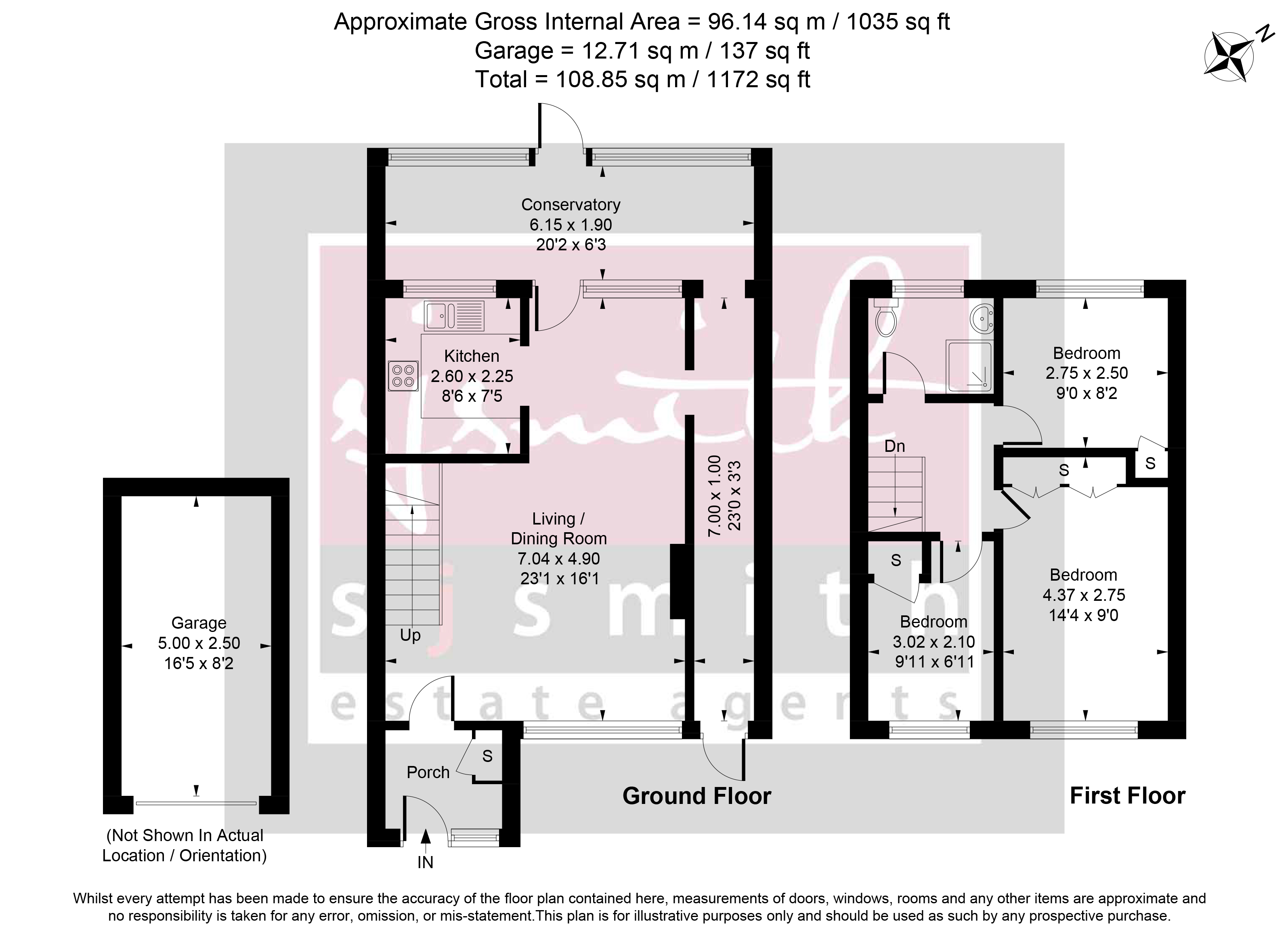 45, Conway Drive, Ashford floorplan