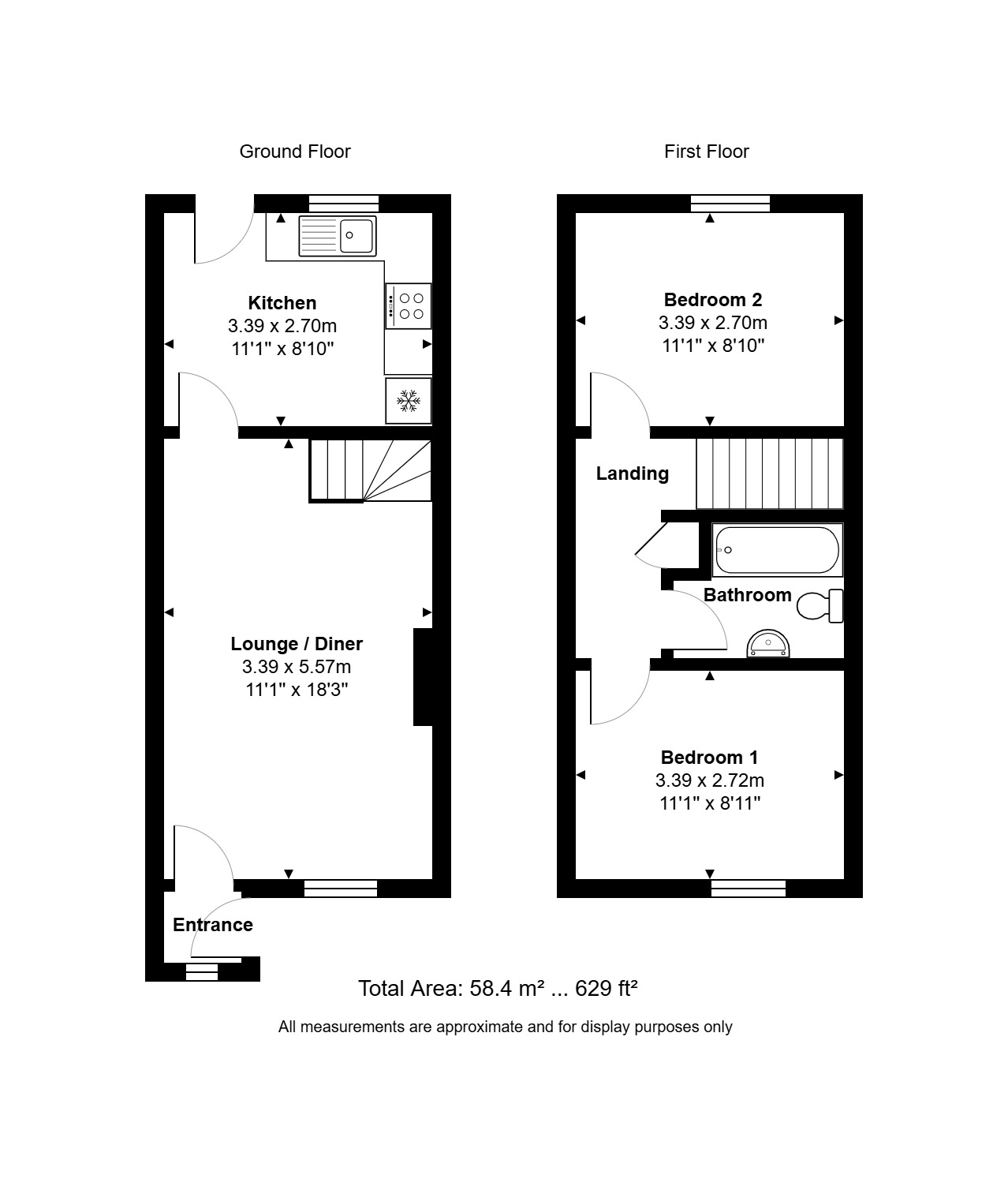19, Stott Gardens, Cambridge floorplan