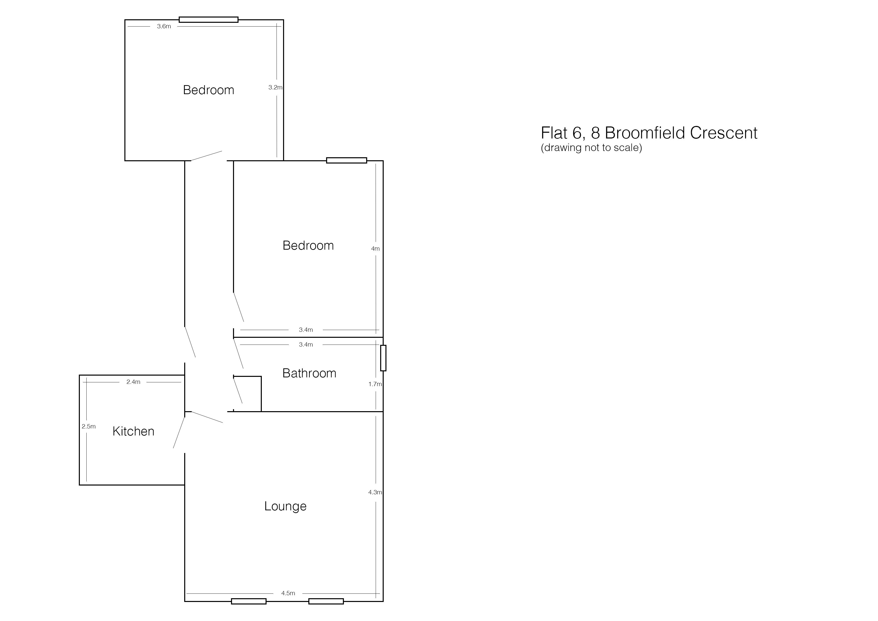 2 Bedrooms Flat to rent in Broomfield Crescent, Leeds LS6