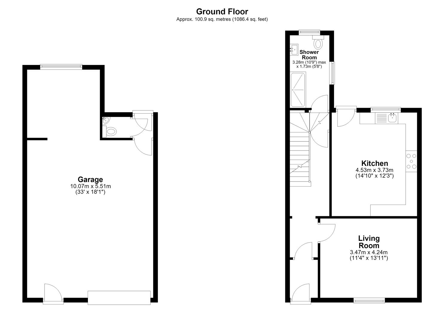 5, Old Road, Llanelli floorplan