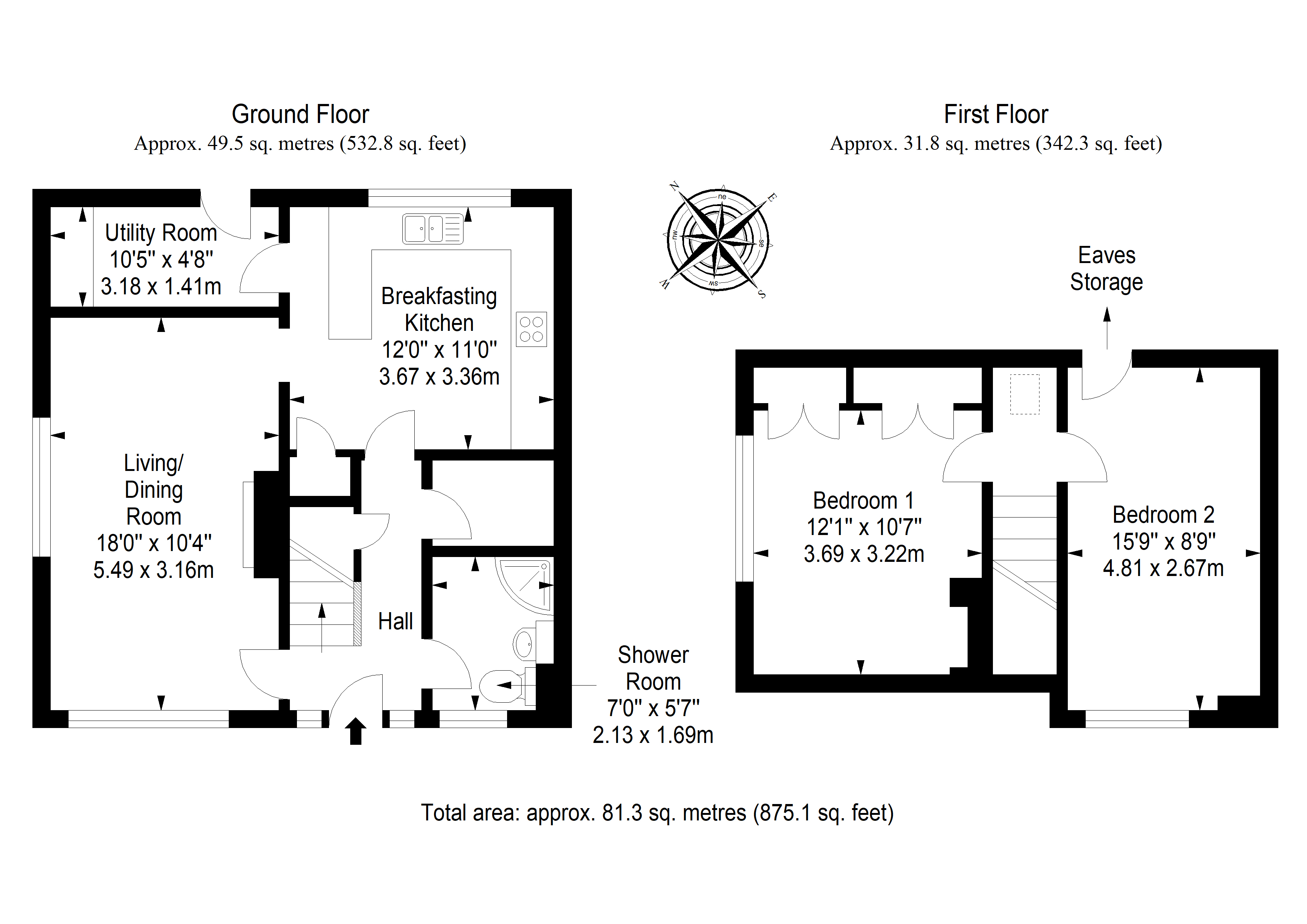 5, Mayfield Crescent, Musselburgh floorplan