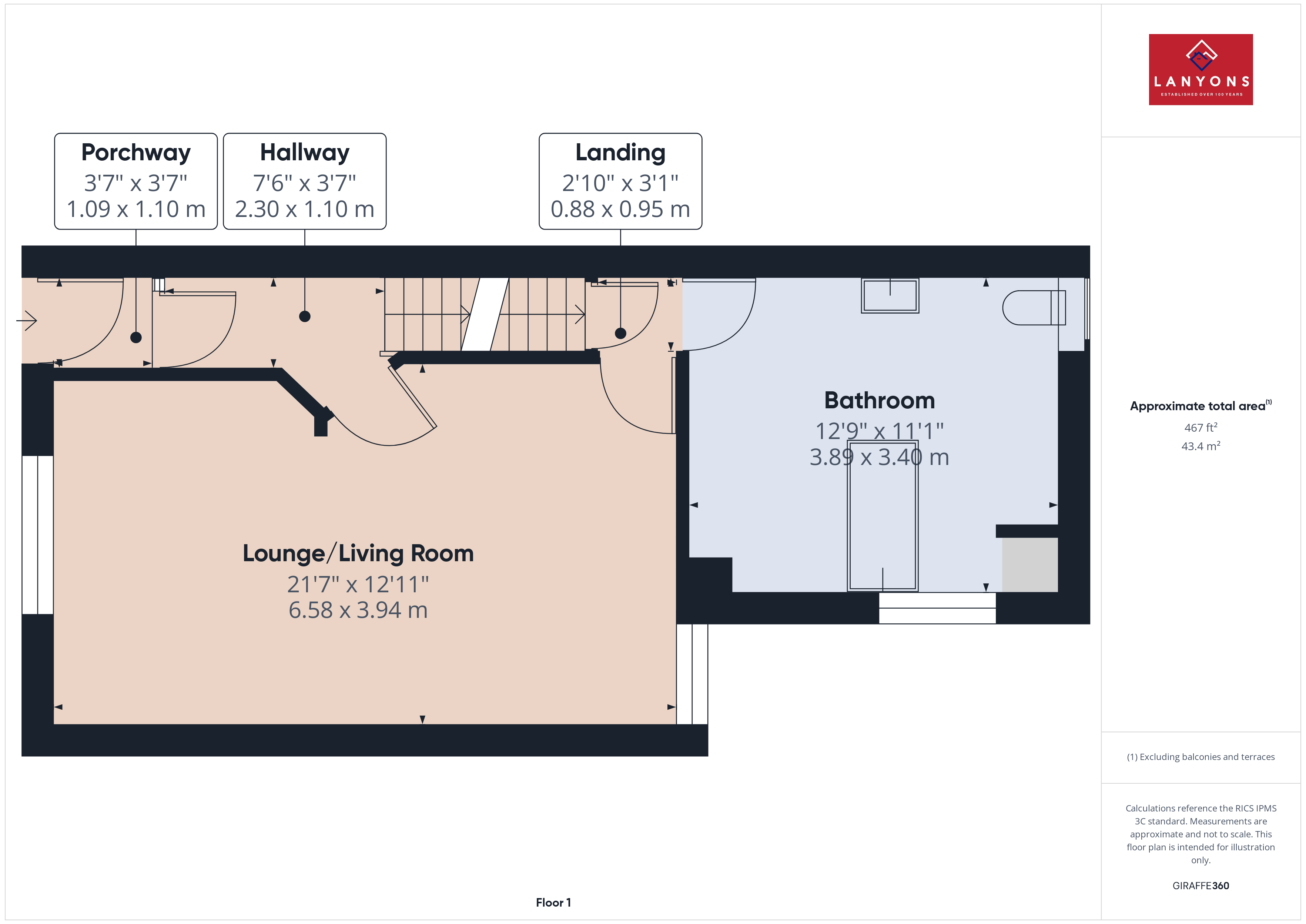124, Aberrhondda Road, Rhondda Cynon Taf floorplan