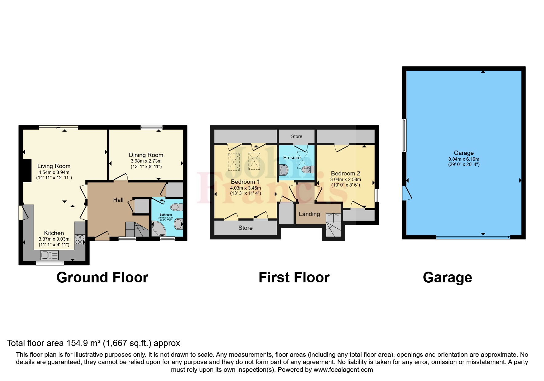 Eiflin,, Maesycrugiau, Ceredigion floorplan