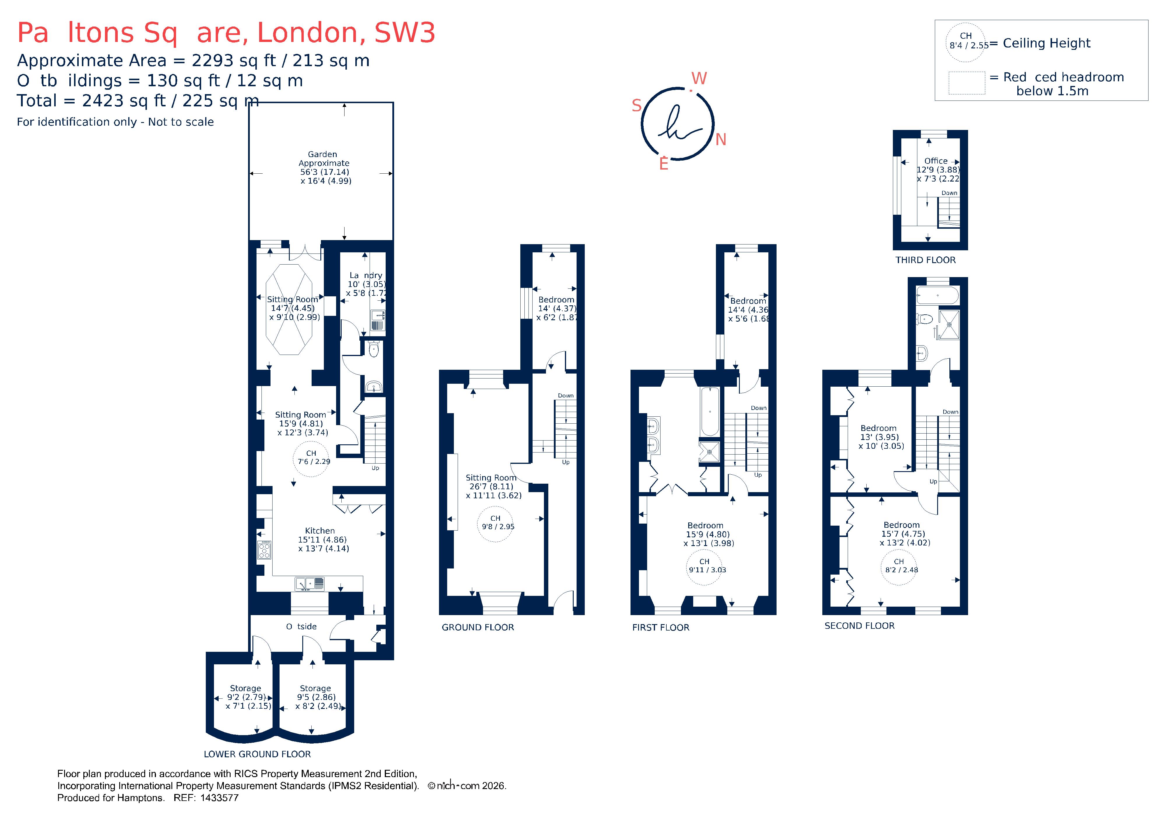 9, Paultons Square, London floorplan